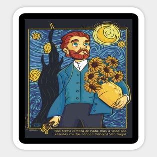 Vincent Willem van Gogh Sticker